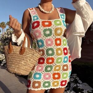 NWOT Show Me Your Mumu Tara Crochet Dress